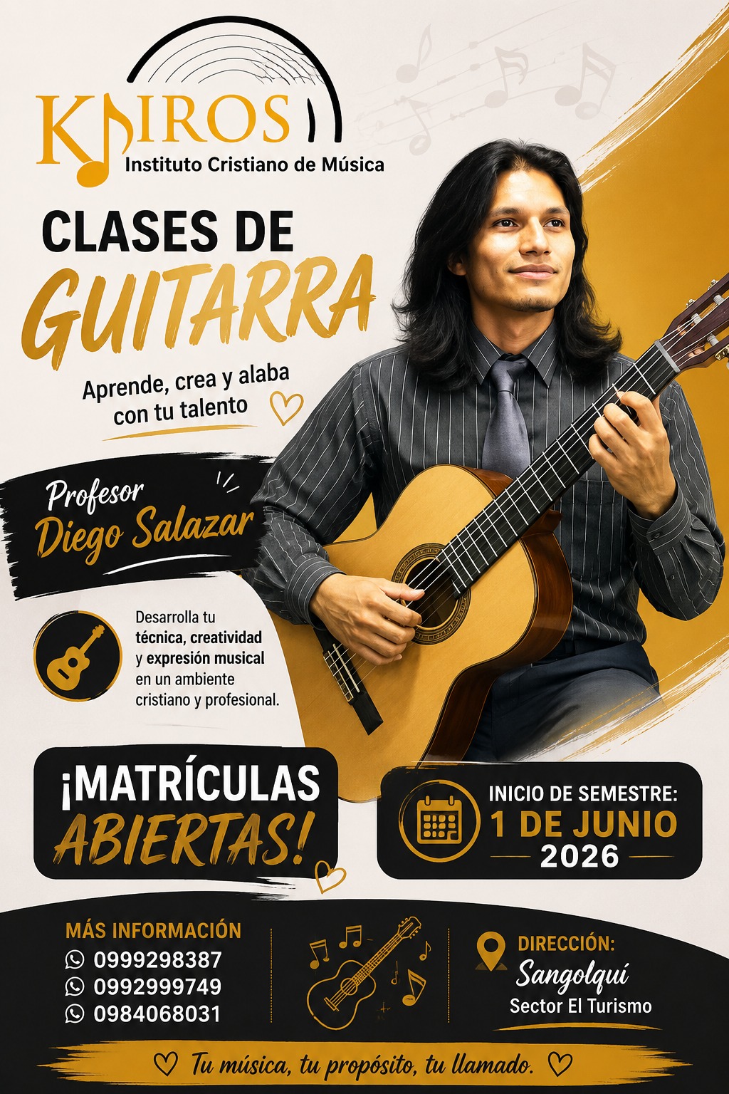 Profesor de Guitarra — Diego Salazar